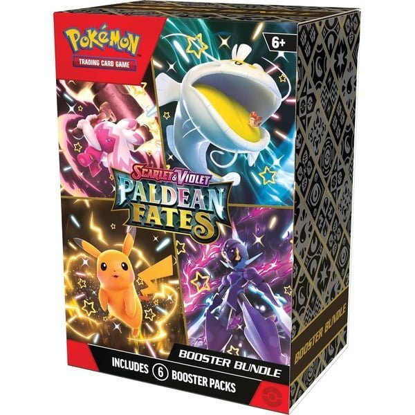 POKEMON TCG Scarlet and Violet PALDEAN Fates Booster Bundle