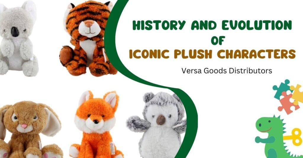 History and Evolution of Iconic Plush Characters